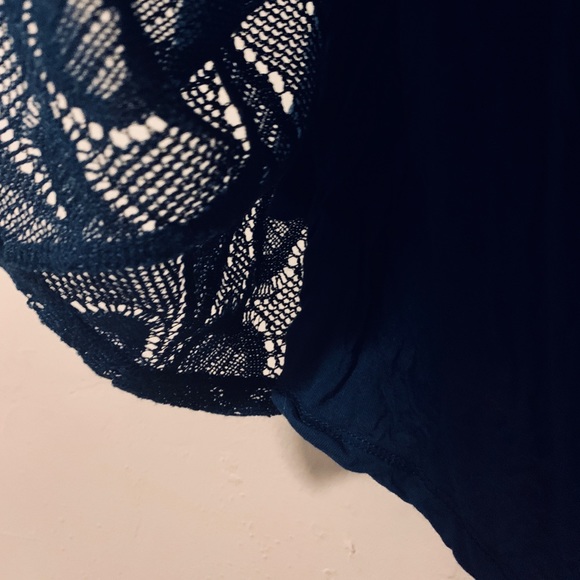 Anthropologie (Deletta) Navy A-line Dress - Picture 4 of 6